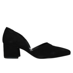 Vagabond Shoemakers Black Suede Block Heel Pumps Size 39
